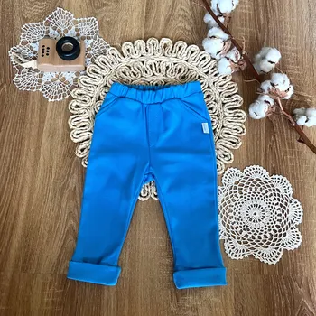 Mamatti dětské tepláky modré, velikost 62 (57 - 62 cm)