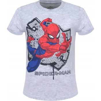 Chlapecké tričko EplusM dětské tričko šedé bavlna velikost 134