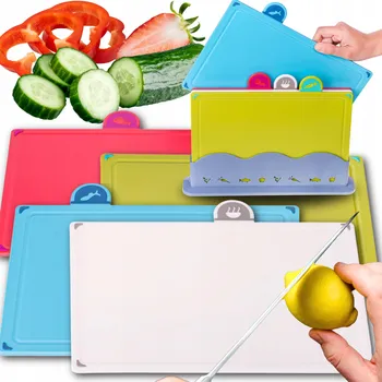 Kuchyňské prkénko Krájecí prkénko ZLARO plastové 4 ks