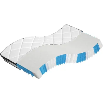 vidaXL Taštičková pružinová matrace medium plus 90 x 200 cm