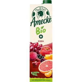 Amecke Ovocno-zeleninová šťáva Plus železo 1 l bio BIO VEGAN Množství: 1 ks