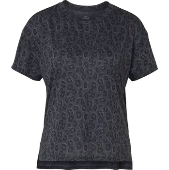 Dámské tričko 725149 - Tchibo - Sportovní tričko - pro ženy - vel. S 36/38 - barva: šedá/s potiskem