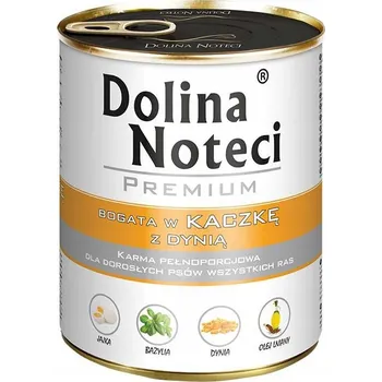Krmivo pro psa Dolina Noteci Premium vlhké krmivo pro psy bohaté na kachnu s dýní 800 g