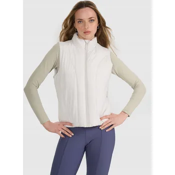 Dámská vesta Vesta s syntetickou výplní - šedá