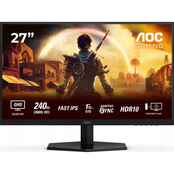 Monitor LED monitor AOC Q27G42ZE 27" 2560 x 1440 px IPS / PLS