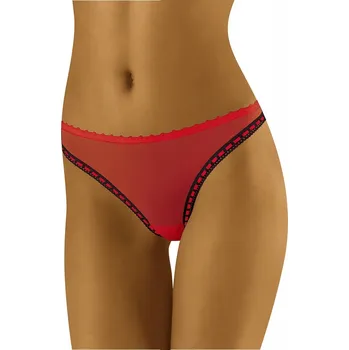 Kalhotky WOLBAR Carimbo tanga tanga červené S