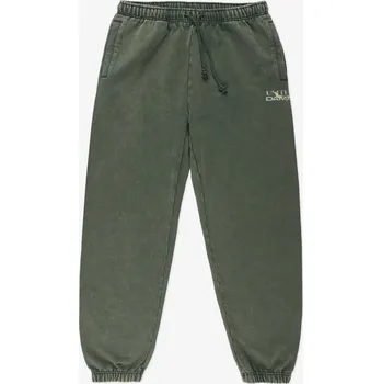 Pánské zelené khaki tepláky PROSTO Damage XL