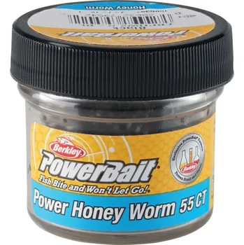 6ks - Červi Berkley PowerBait Power Honey Worm 2,5cm Černé