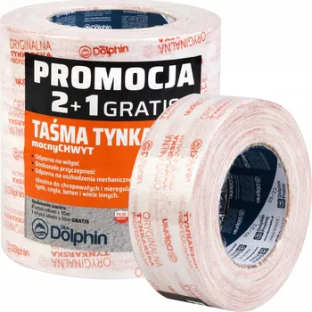 Lepicí páska Blue Dolphin maskovací páska 30 dní 48 mm x 50 m 3 ks