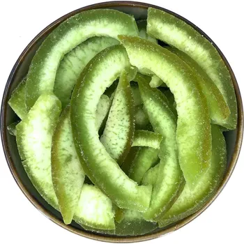 Sušené ovoce Zdravoslav Pomelo kandované plátek zelený 500 g