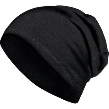 Módní doplněk UNUO Dětská merino čepice Homeless černá M