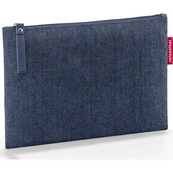 Kosmetická taška Taštička na zip Reisenthel Case 1 Herringbone dark blue modrá