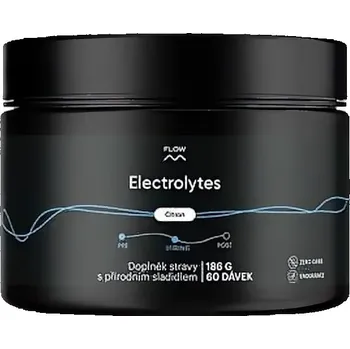 Nápoj pro sportovce Electrolytes / citron Flow nutrition - 186 g