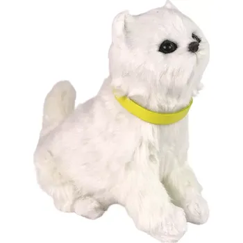 Hračka Interaktivní plyšový koťátko – mňouká, hýbe hlavou a ocasem