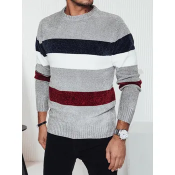 Pánský svetr Pánský svetr s pruhy WX2240 Barva: Barevná, Velikost: XL