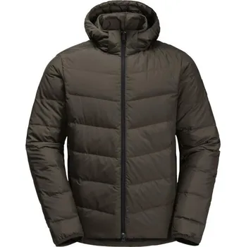 Pánská zimní bunda Jack Wolfskin COLONIUS JKT M L Hnědá