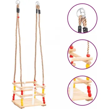 Dětská houpačka Dětská houpačka 180 cm borovice Dekorhome