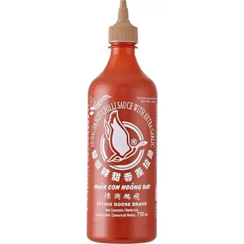 Omáčka Flying Goose Chilli omáčka Sriracha s extra česnekem 730 ml