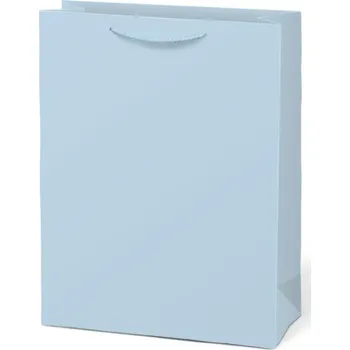 Dárková taška taška dárková T 5 kraft 260x320x100 modrá světlá 5252945 MFP