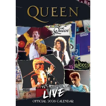 Kalendář Oficiální nástěnný kalendář 2026: Queen (A3 29,7 x 42 cm)