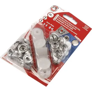 Nýt Kohinoor Druky kovové 15 mm, bílé