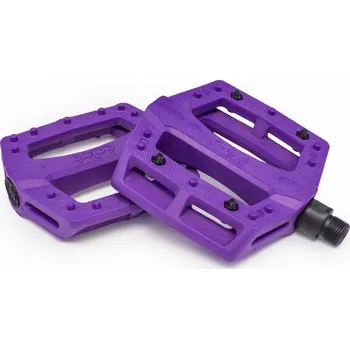 Pedál na kolo Plastové BMX pedály Éclat CONTRA fialová