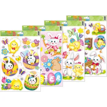 Velikonoční dekorace Velikonoční Dekorace oken fólie VE005 20x30cm 2221336 MFP