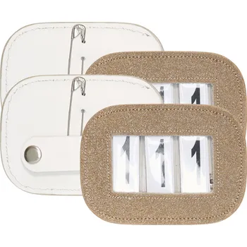 Čištění pro koně Imperial Riding Číslo startovní Glitter Square Imperial Riding, 2 ks, třímístné, gold
