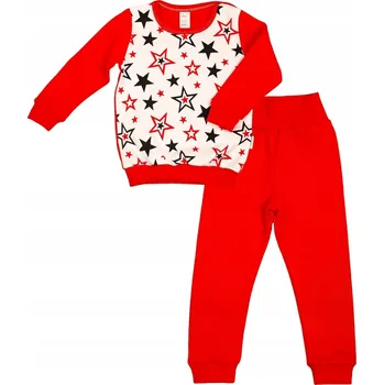 Chlapecké pyžamo Dětské pyžamo s dlouhým rukávem HVĚZDIČKY vel. 104 KLEKLE