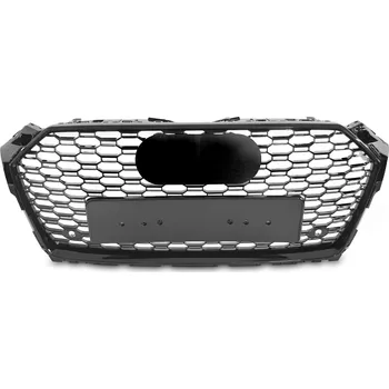 Kapota TUNING-TEC Přední maska AUDI A5 F5 16-18 leská černá PDC