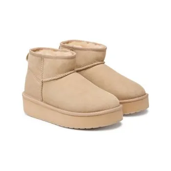 Dívčí sněhule EMU Australia Sněhule Stinger Micro Flatform 2.0 W13296 Béžová 38