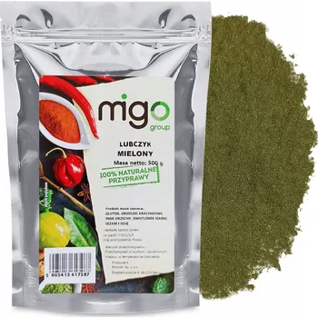 Koření Libeček MLETÝ, sušený list - 500g - MIGogroup