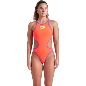 Dámské plavky Dámské plavky Arena W One Biglogo Jednodílné 34