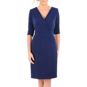 Dámské šaty Klasické midi koktejlové šaty Carla Moreno velikost 44