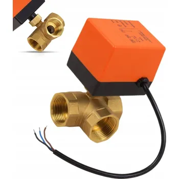 Ventil Elektromagnetický trojcestný ventil s přepínacím servopohonem 1 palec DN25