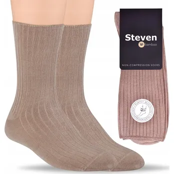 Pánské ponožky Béžové Ponožky Steven velikost 41-43
