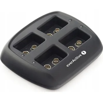 Nabíječka baterií Nabíječka everActive NC-109 pro 4 baterie 6F22 9V