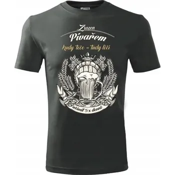 Pánská móda Pánské tričko s kulatý výstřihem STRIKER, velikost XL