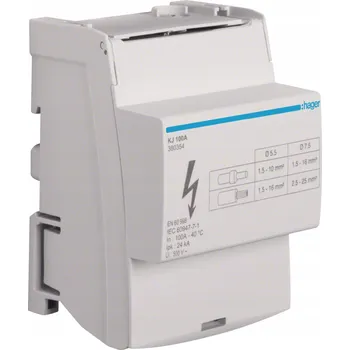 Rozvaděč Hager Rozvodný blok 4P 100A KJ100A