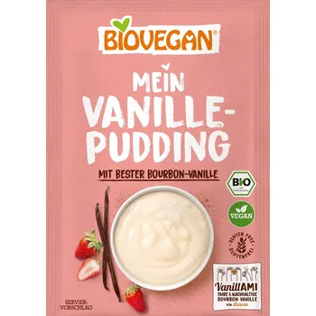 Biovegan Pudink vanilkový 36 g bio BIO VEGAN BEZLEPEK Množství: 1 ks