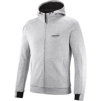 Moto bunda Mikina na motorku IXON Touchdown šedá L