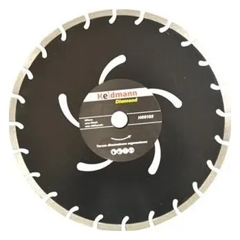 Řezný kotouč GEKO Kotouč řezný diamantový segmentový 350x10x25,4mm HEIDMANN