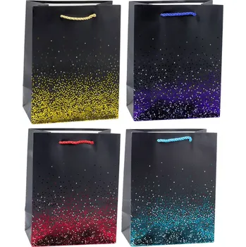Dárková taška Dárková taška s efektem třpytivého gradientu 23 x 18 x 10,5 cm