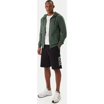 Dámské oblečení EA7 Emporio Armani Mikina 8NPM33 PJVRZ Zelená Regular Fit M