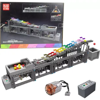 ostatní stavebnice Stavebnice kuličková dráha s elektrickým motorem, 1038 dílků