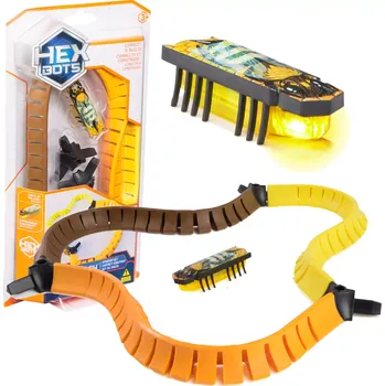 Hračka Hexbug Nano Flash startovací set se svítícím broukem a ohebným tratí