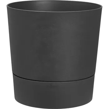 Samozavlažovací květináč Greensense Aqua Care Round průměr 43 cm, antracit