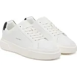 Calvin Klein Sneakersy Chunky Cupsole Laceup Lth Wn YW0YW01947 Bílá 35