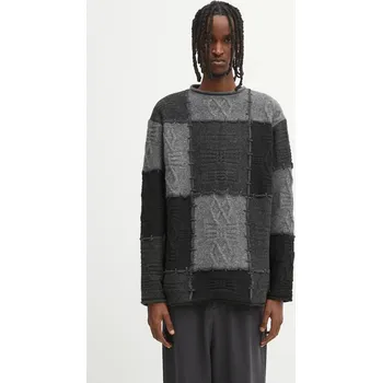 Dámský svetr Svetr s příměsí vlny Ader Error KNIT, XL, šedá, 90X