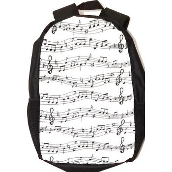 Městský batoh AE production Batoh PARTITURA - bílý